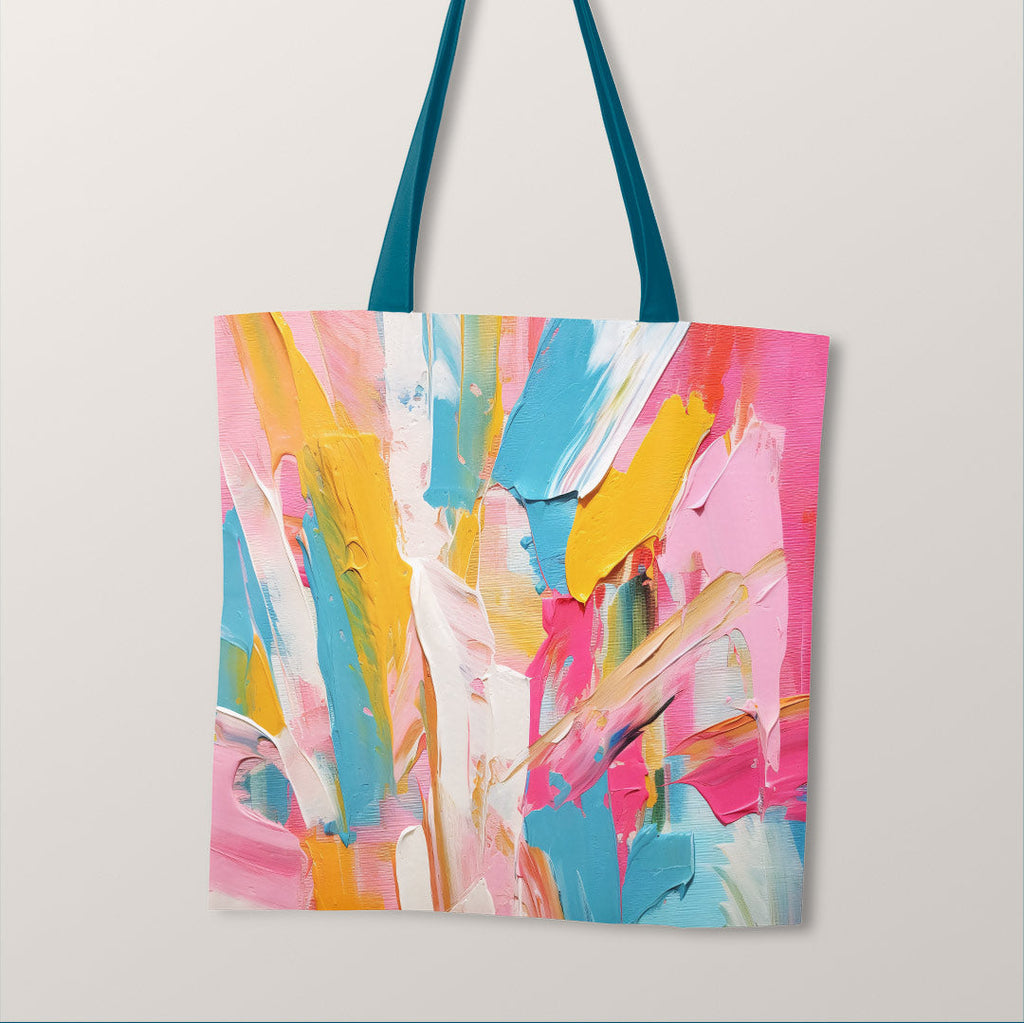 TOTE CO-ORD 2 Sewing Abstract Fabric Bag Panel