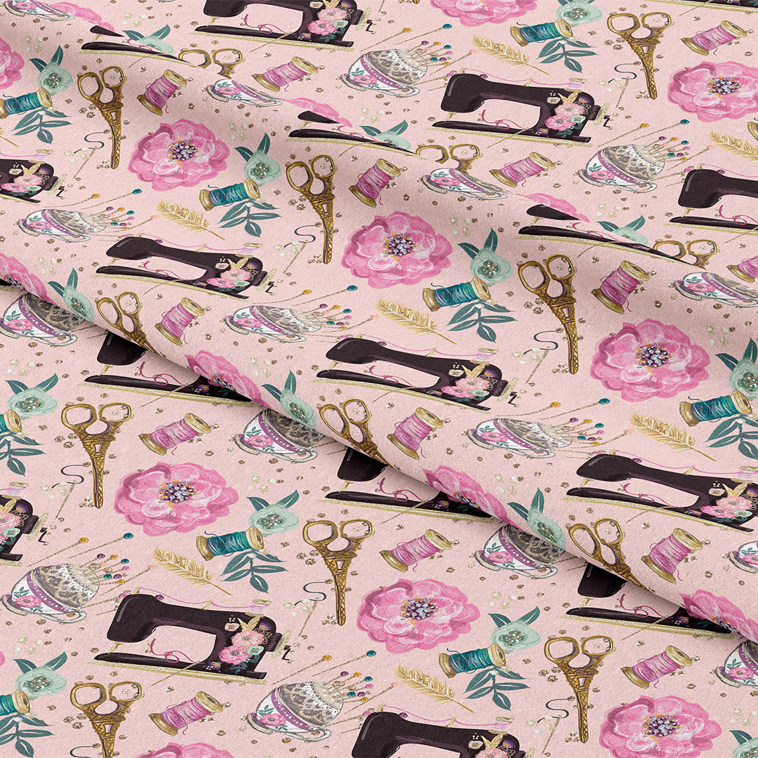 Sewing Couture Pink Fabric