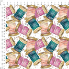 Sewing Couture Spools Fabric
