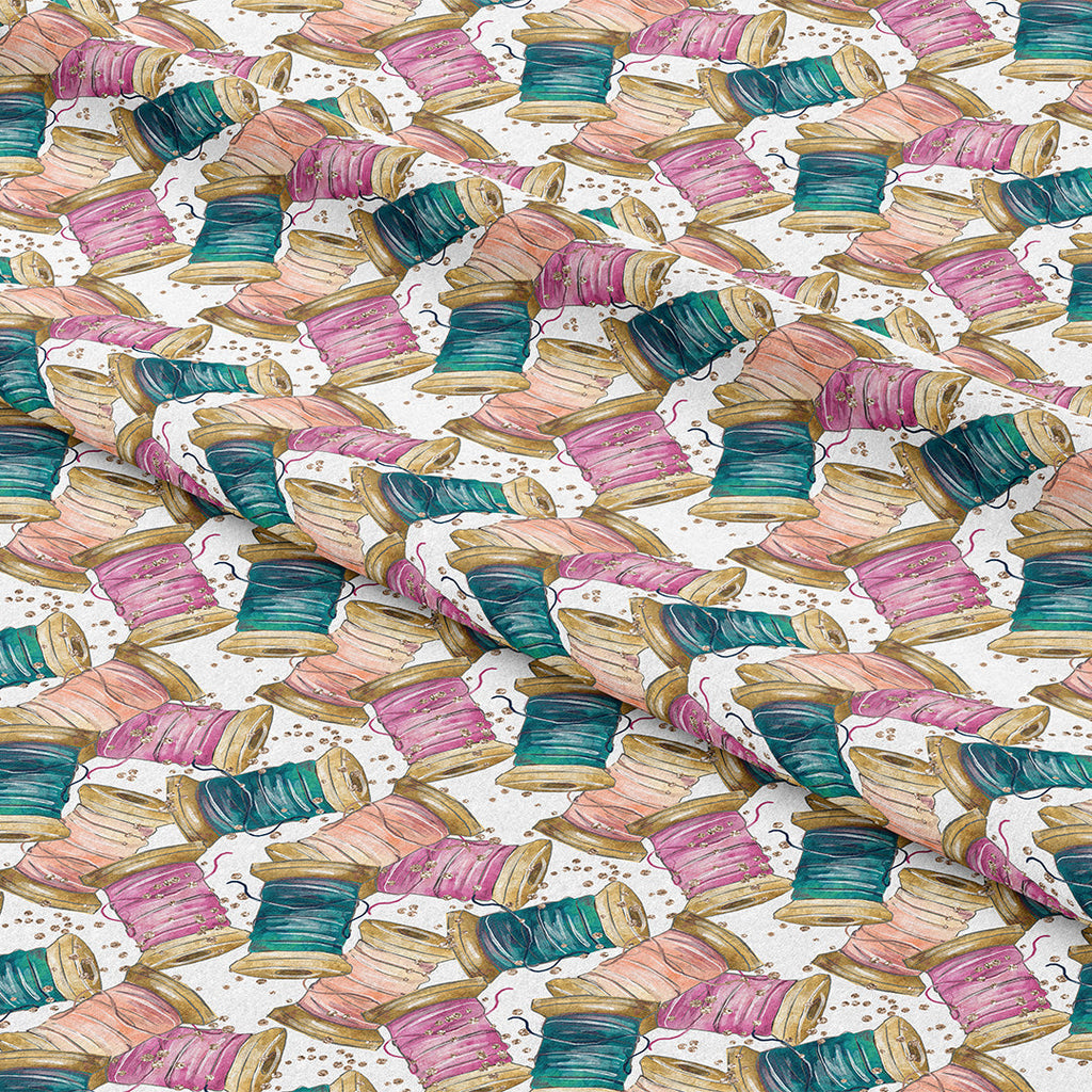 Sewing Couture Spools Fabric