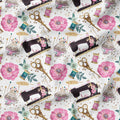 Sewing Couture White Fabric