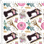 Sewing Couture White Fabric