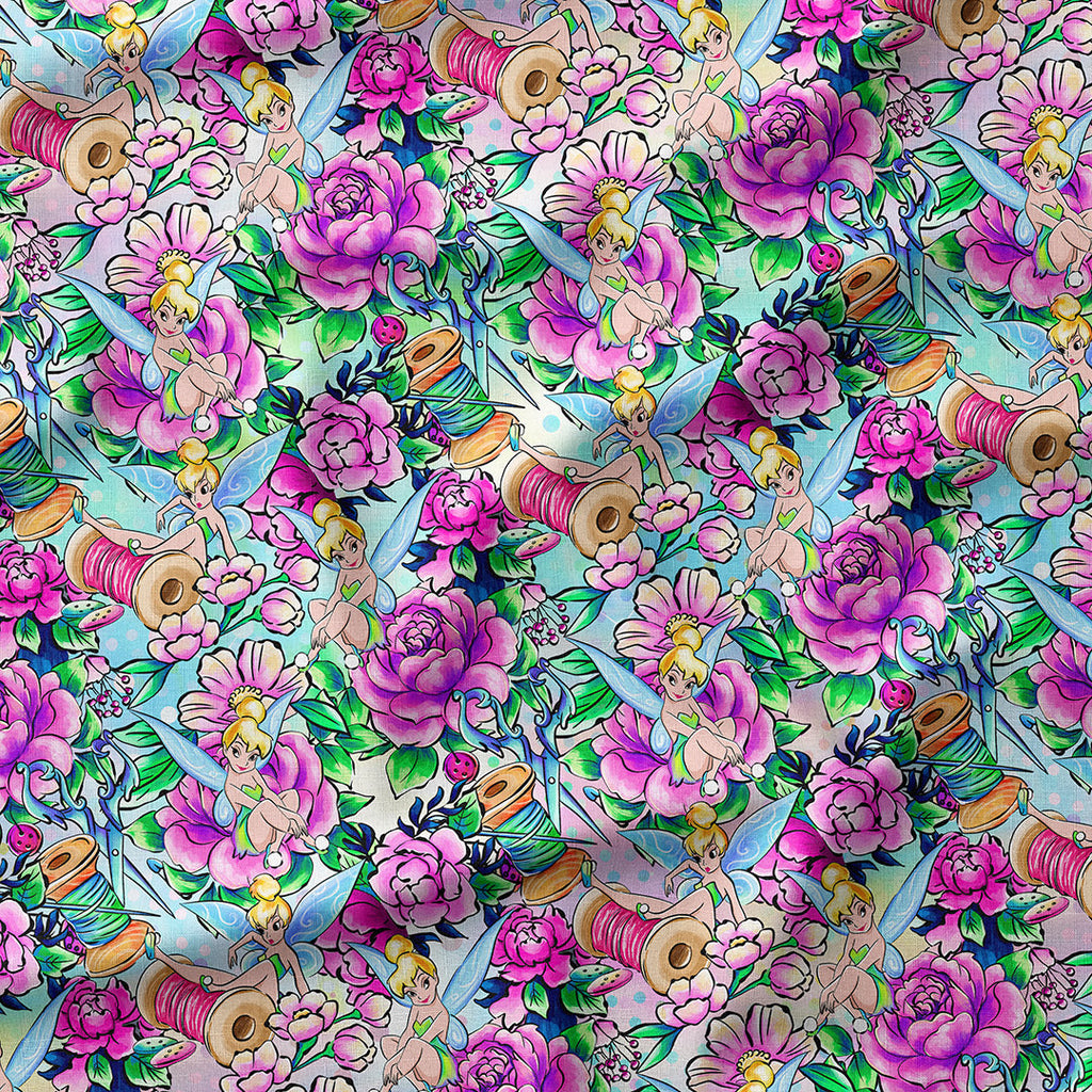 Sewing Fairy Light Fabric