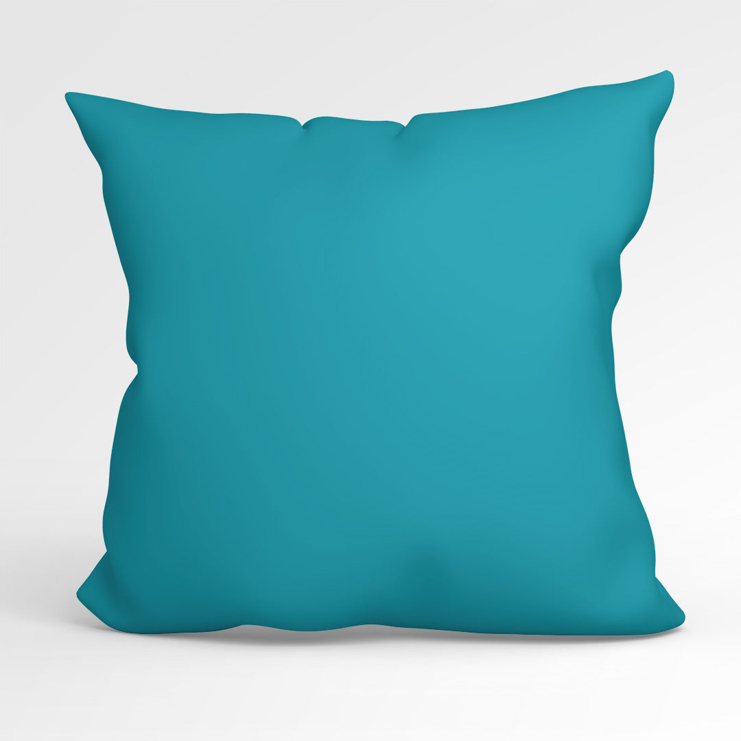 CUSHION CO-ORD Sewing Machine Art Blue Fabric Panel