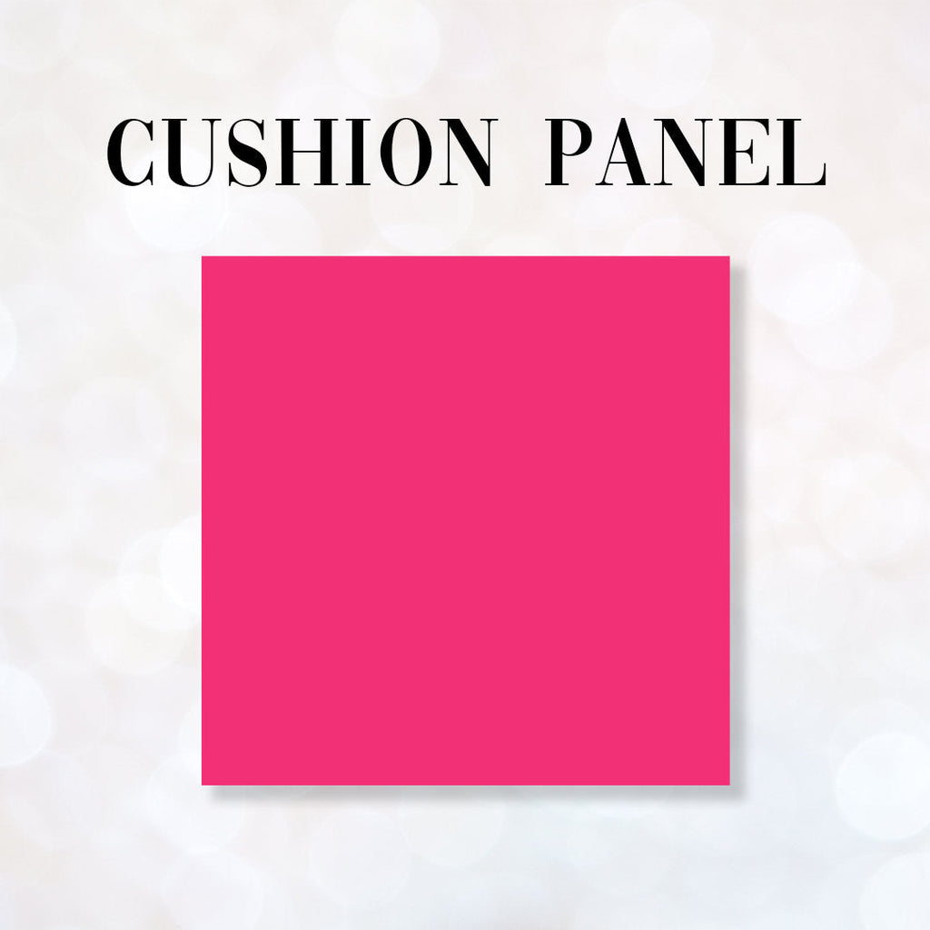 CUSHION CO-ORD Sewing Machine Art Pink Fabric Panel
