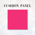 CUSHION CO-ORD Sewing Machine Art Pink Fabric Panel