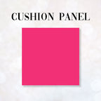 CUSHION CO-ORD Sewing Machine Art Pink Fabric Panel