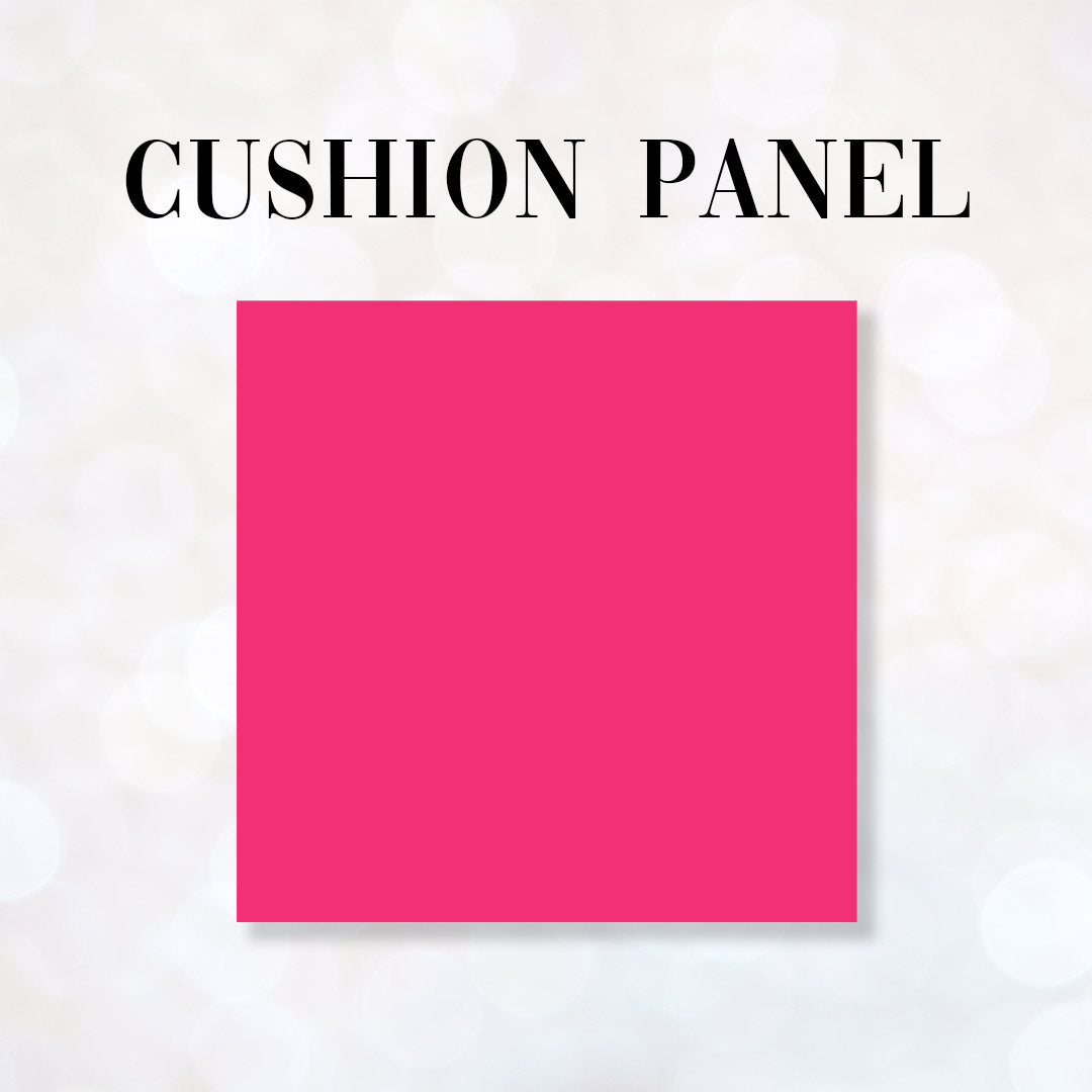 CUSHION CO-ORD Sewing Machine Art Pink Fabric Panel