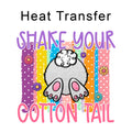 Shake Your Tail Iron on Fabric Heat Transfer DTF-213