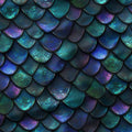 Shimmering Green Dragon Scales Fabric