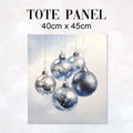 TOTE Panel Silver Baubles TP-859