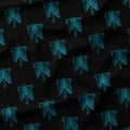 Skeletons Blue Fabric