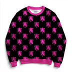 Skeletons Pink Fabric