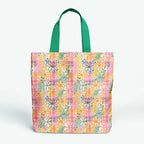 Sketch Floral Plaid Fabric