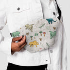 Sketched Dinos Fabric