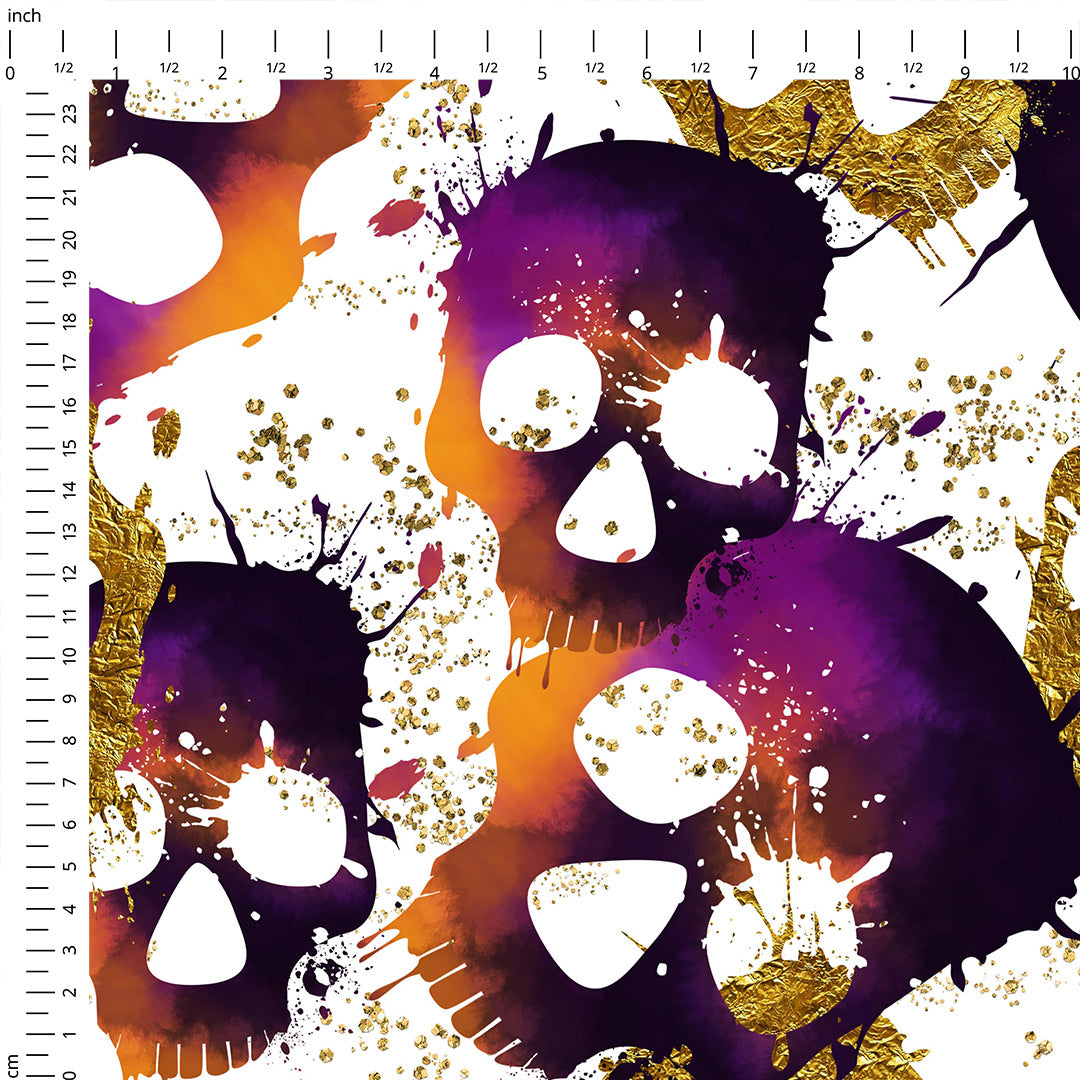 Skulls Fabric