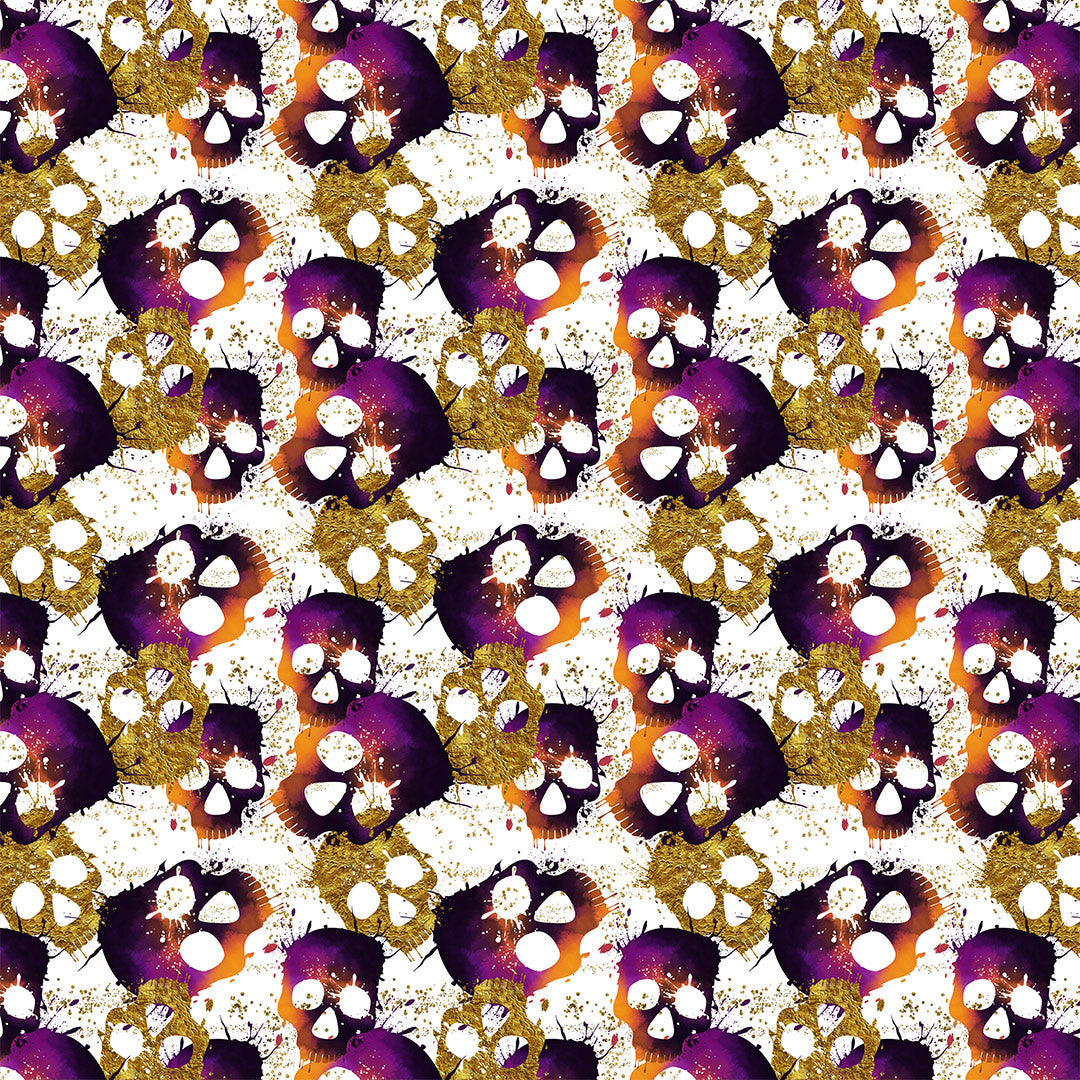 Skulls Fabric