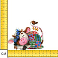Sleepy Cow Iron on Fabric Heat Transfer DTF-149