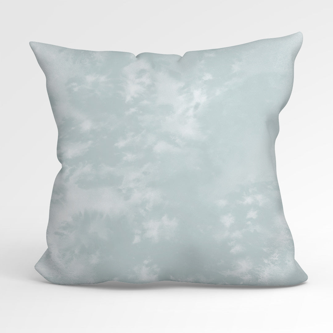 CUSHION CO-ORD Sleeping Fox Blue Fabric Panel