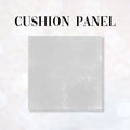 CUSHION CO-ORD Sleeping Fox Lilac Fabric Panel