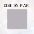CUSHION CO-ORD Sleeping Squirrel Lilac Fabric Panel