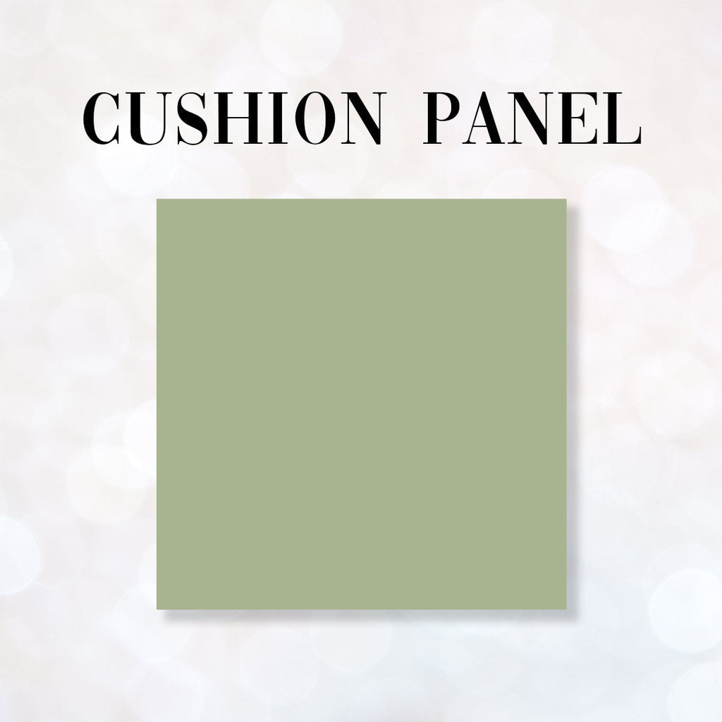 CUSHION CO-ORD Sleeping Squirrel Sage Fabric Panel