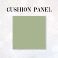 CUSHION CO-ORD Sleeping Squirrel Sage Fabric Panel