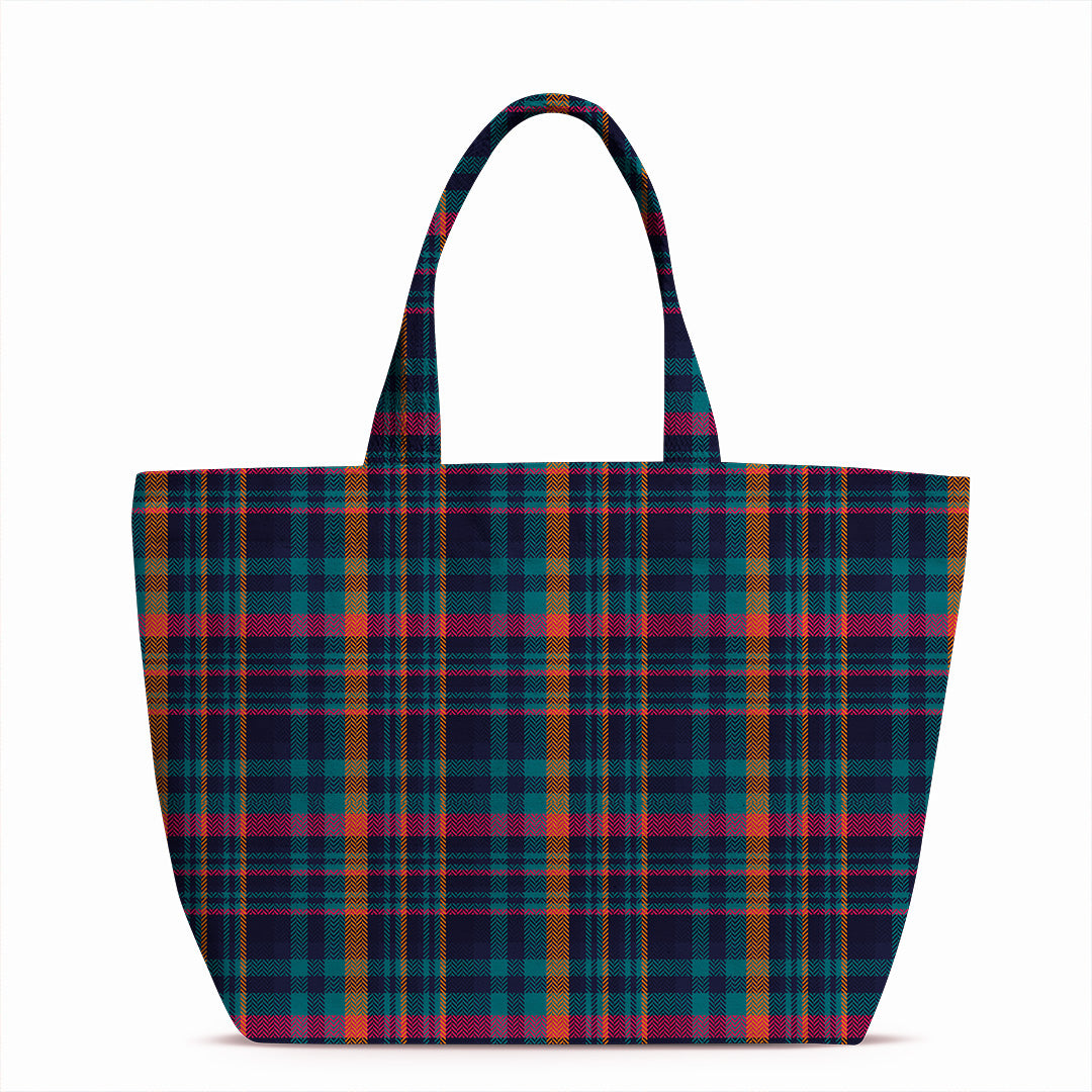 Blue Plaid Fabric 1435