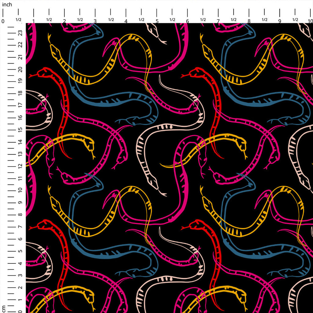 Snakes Fabric