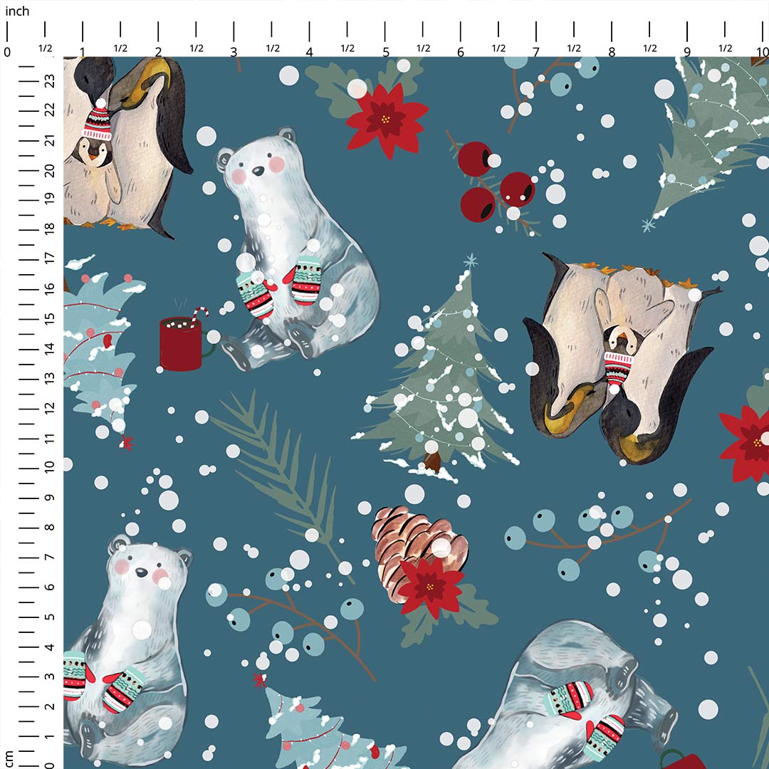Snowy Fabric