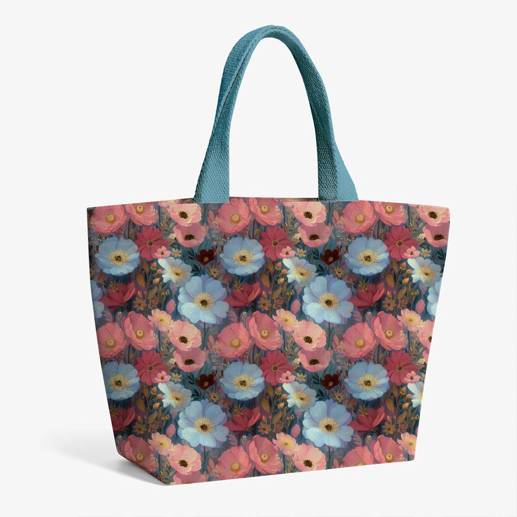 Soft Pastel Poppies Fabric