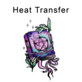 Spell Book Iron on Fabric Heat Transfer DTF-80