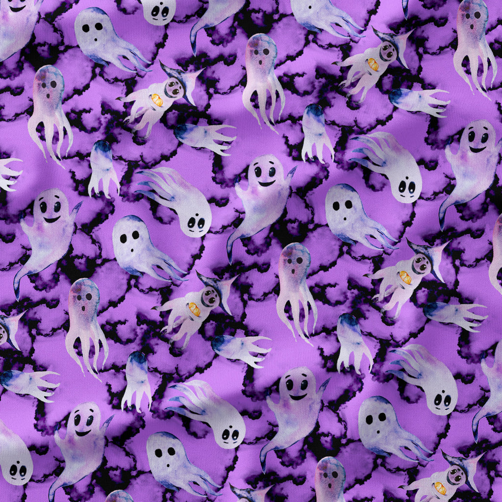 Spooky Ghosts Fabric