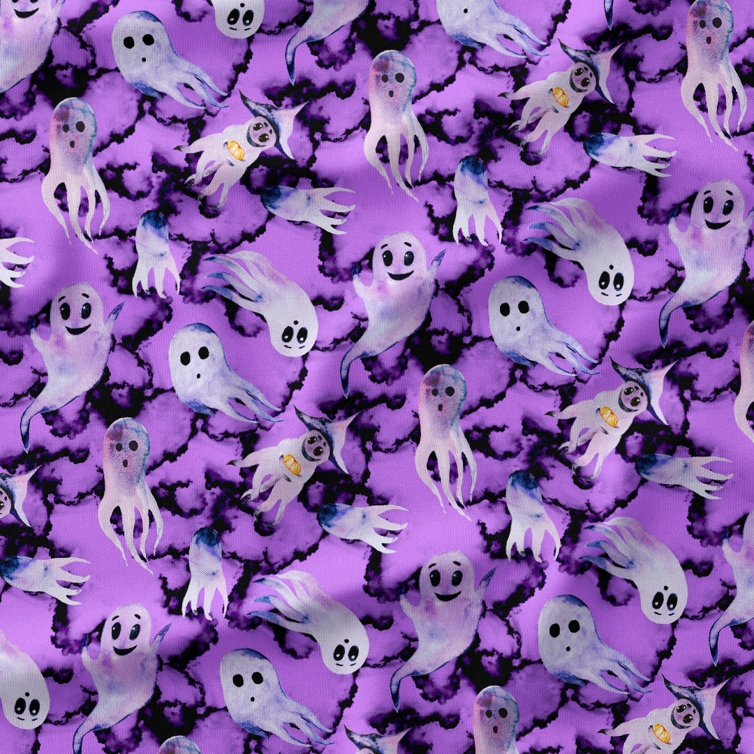 Spooky Ghosts Fabric