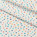 Spots On Cream Fabric