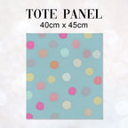 TOTE CO-ORD Spotty Chihuahua TP-149 Fabric Bag Panel