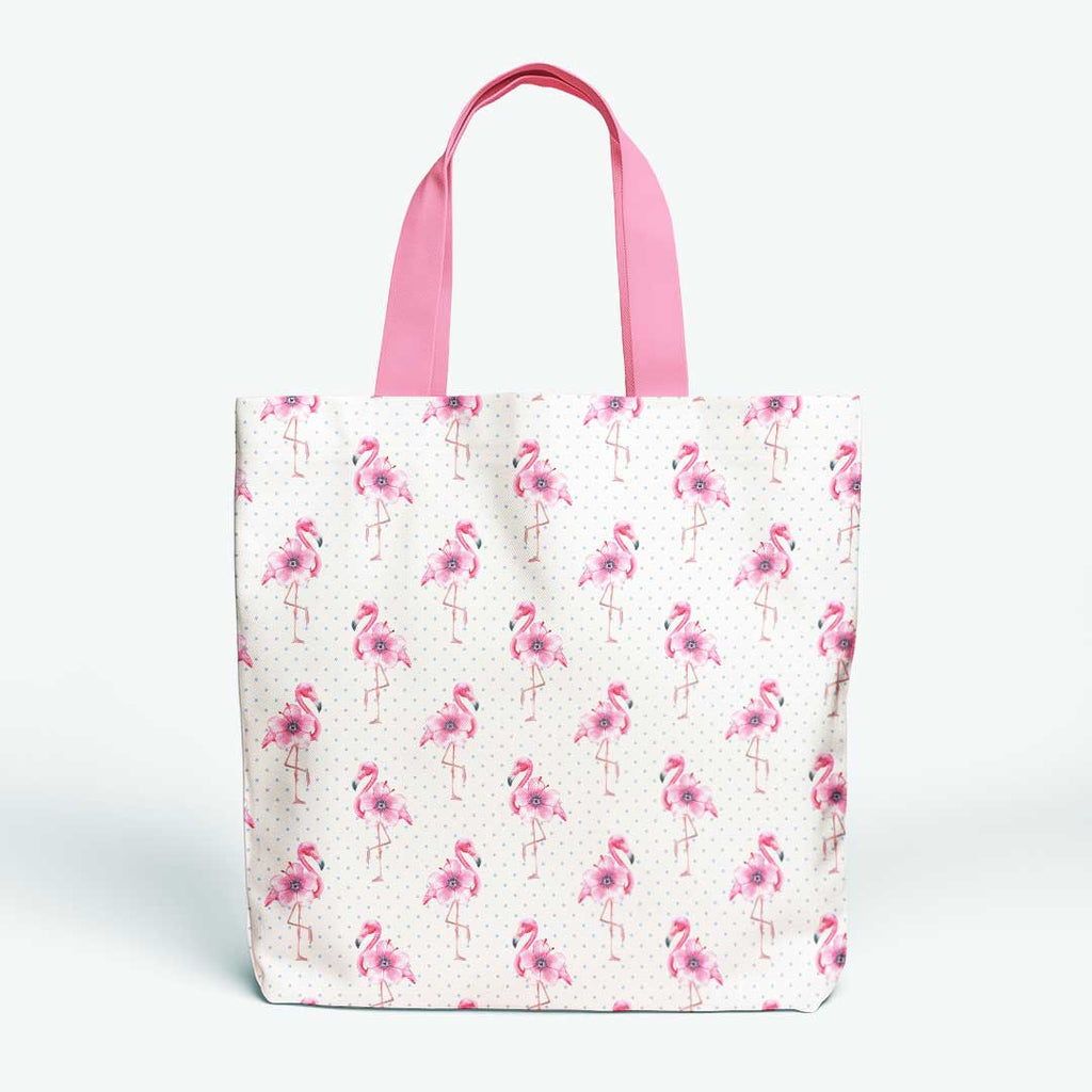 Spotty Flamingos Fabric