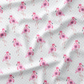 Spotty Flamingos Fabric