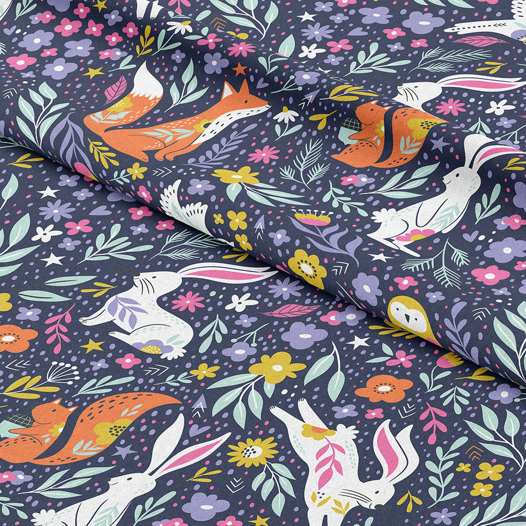 Spring Animals Fabric