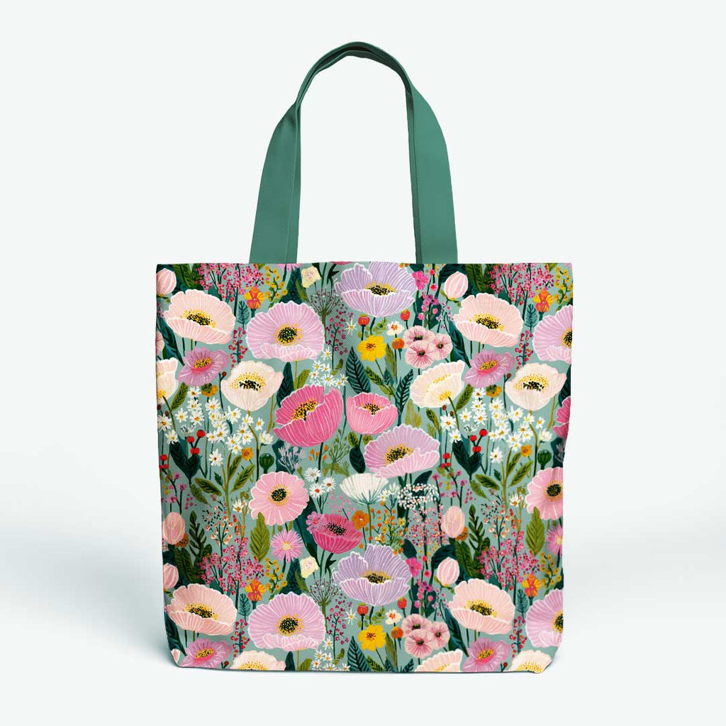 Spring Floral Mint Fabric