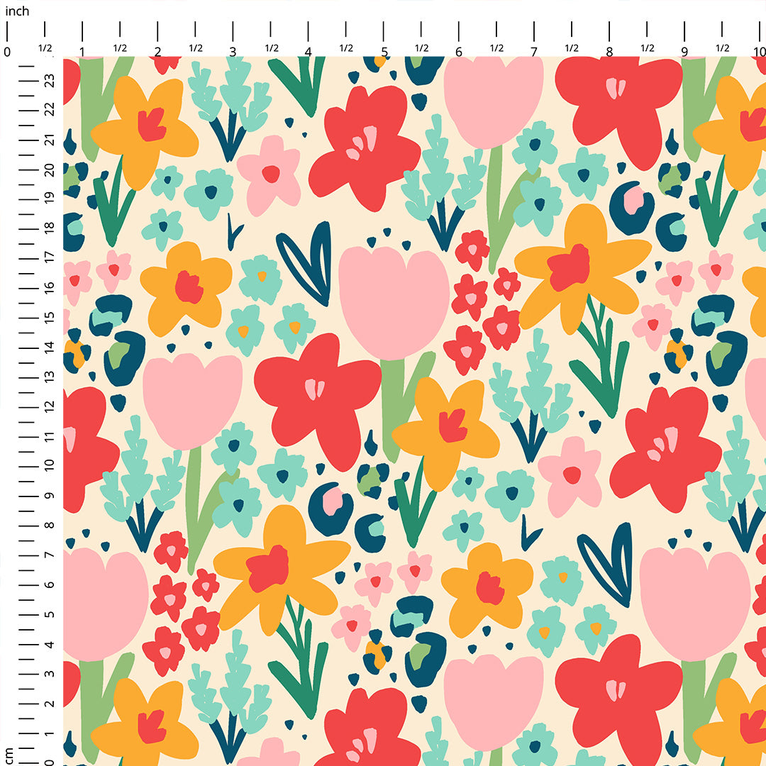 Spring Floral Fabric