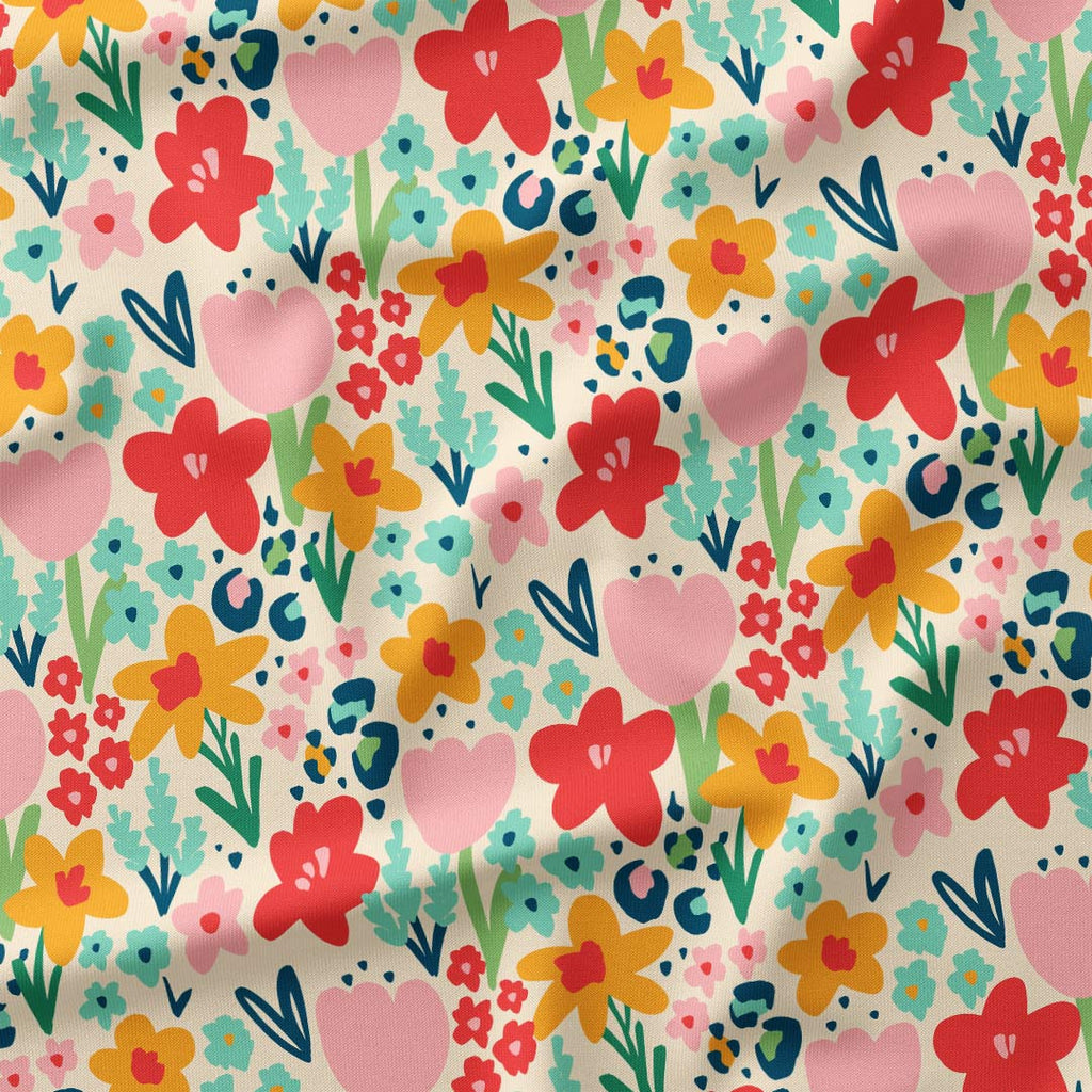 Spring Floral Fabric