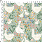 Spring Geese Fabric