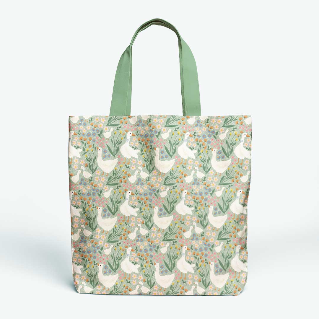 Spring Geese Fabric