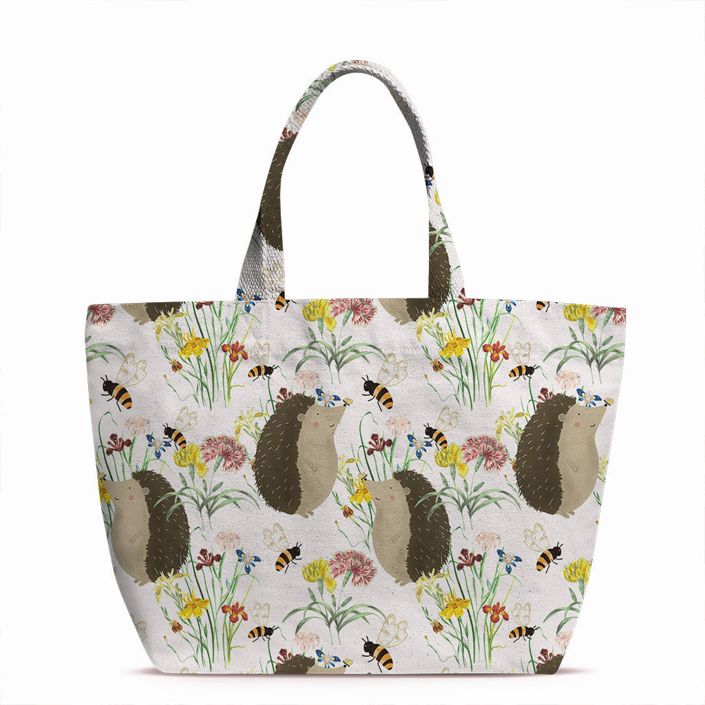 Spring Hedgehog Fabric