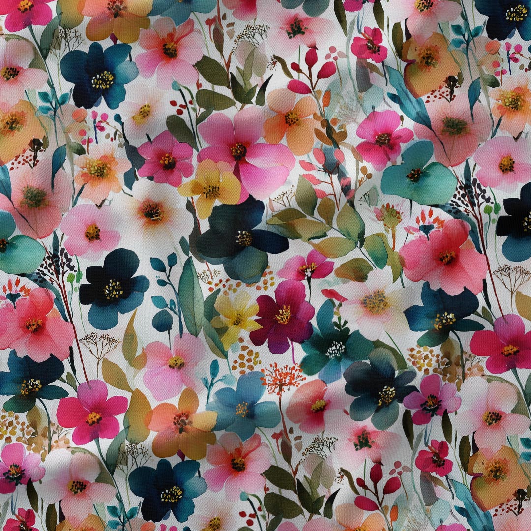 Spring Orchard Blossoms Fabric