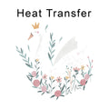 Spring Swan Iron on Fabric Heat Transfer DTF-174