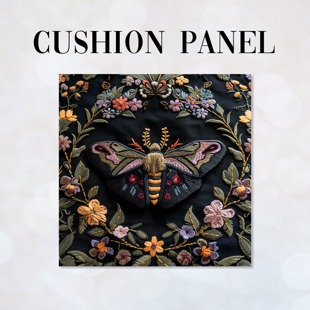 CUSHION Panel Spring Whisper Moth CP-200