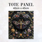 TOTE Fabric Bag Panel Spring Whisper Moth TP-262