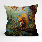 CUSHION Fabric Panel Squirrel